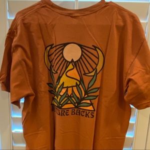 Men's Nature Back Moon Tee 🌿🌙